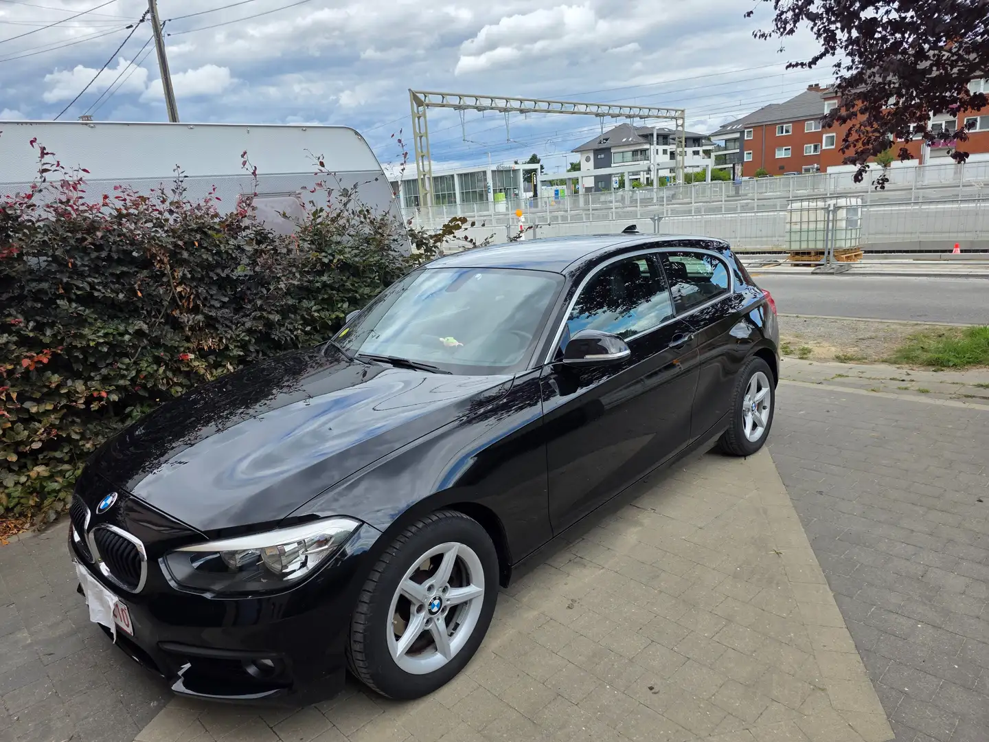 BMW 118 118 d Czarny - 1