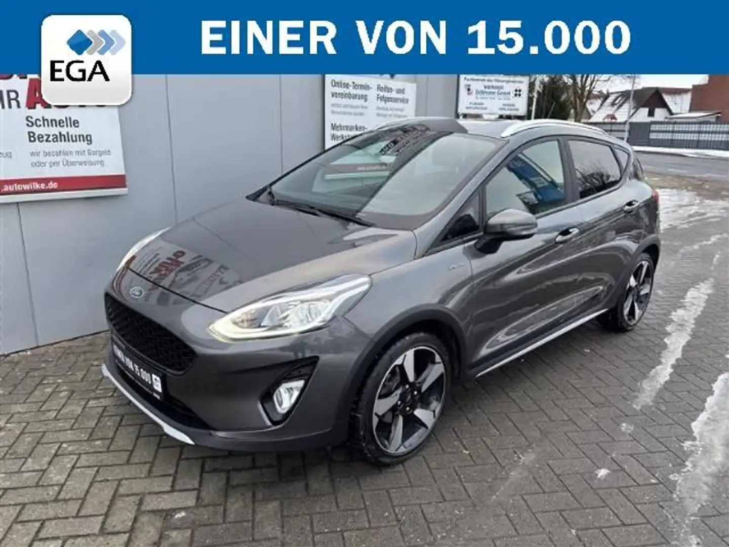Ford Fiesta 1.0 EcoBoost Active Colourline*KLIMA*ALLW Grau - 1