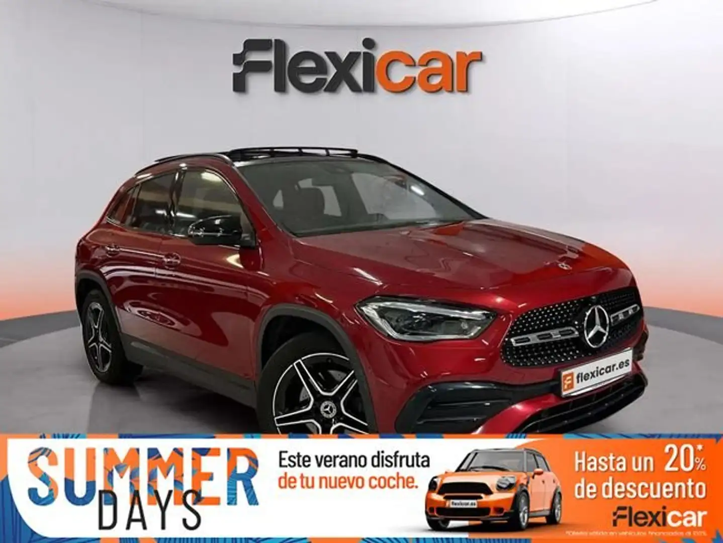 Mercedes-Benz GLA 180 +180 Rojo - 1