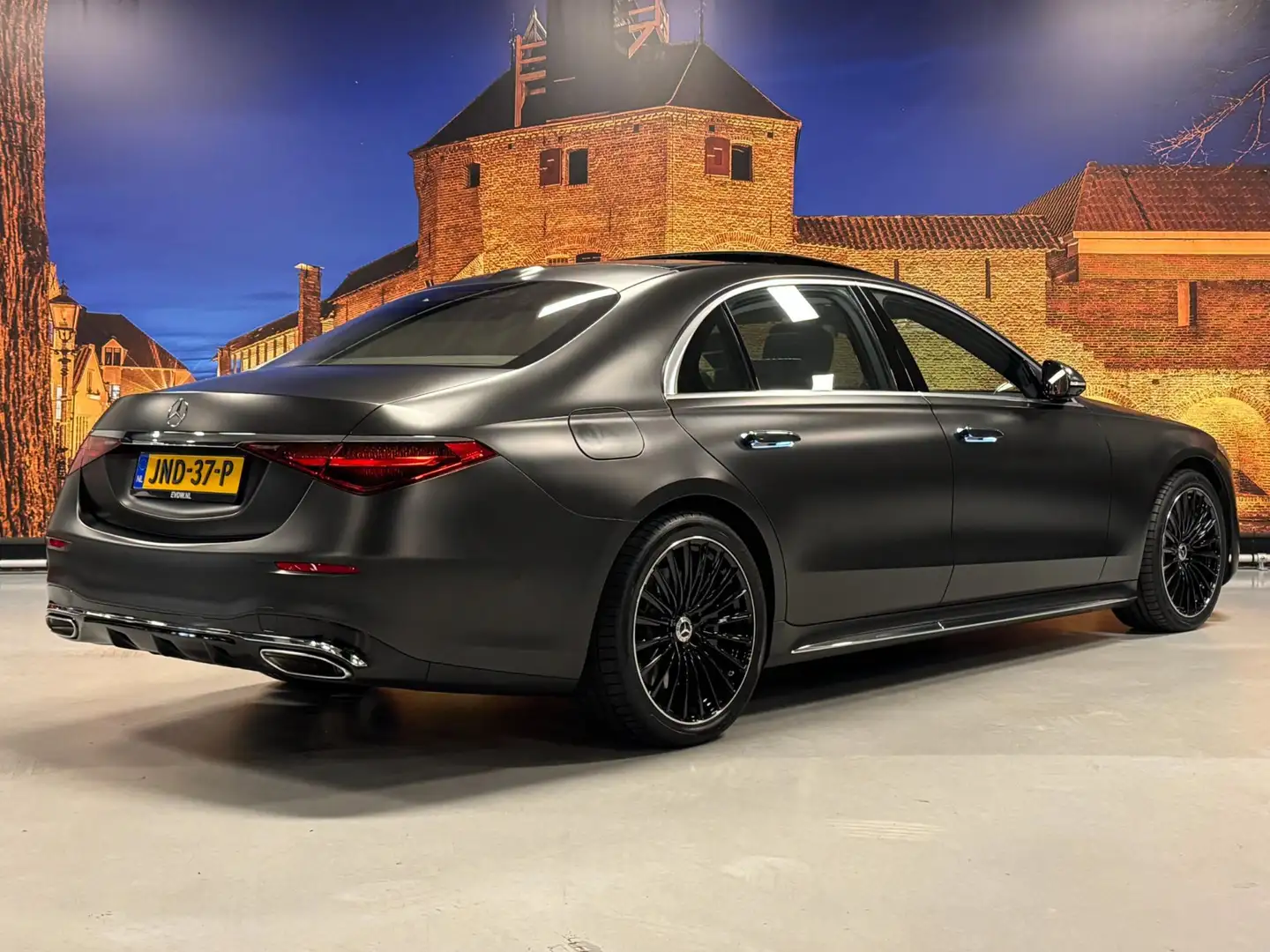 Mercedes-Benz S 580 4Matic Lang AMG Panodak Burmester Grau - 2