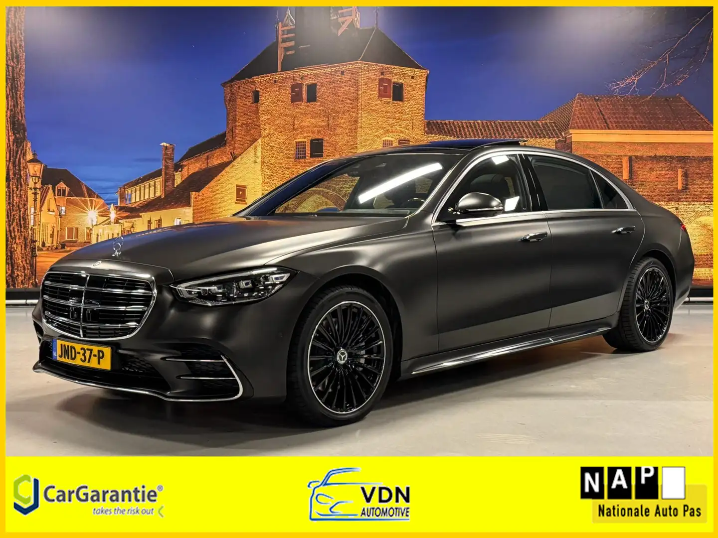 Mercedes-Benz S 580 4Matic Lang AMG Panodak Burmester Grau - 1