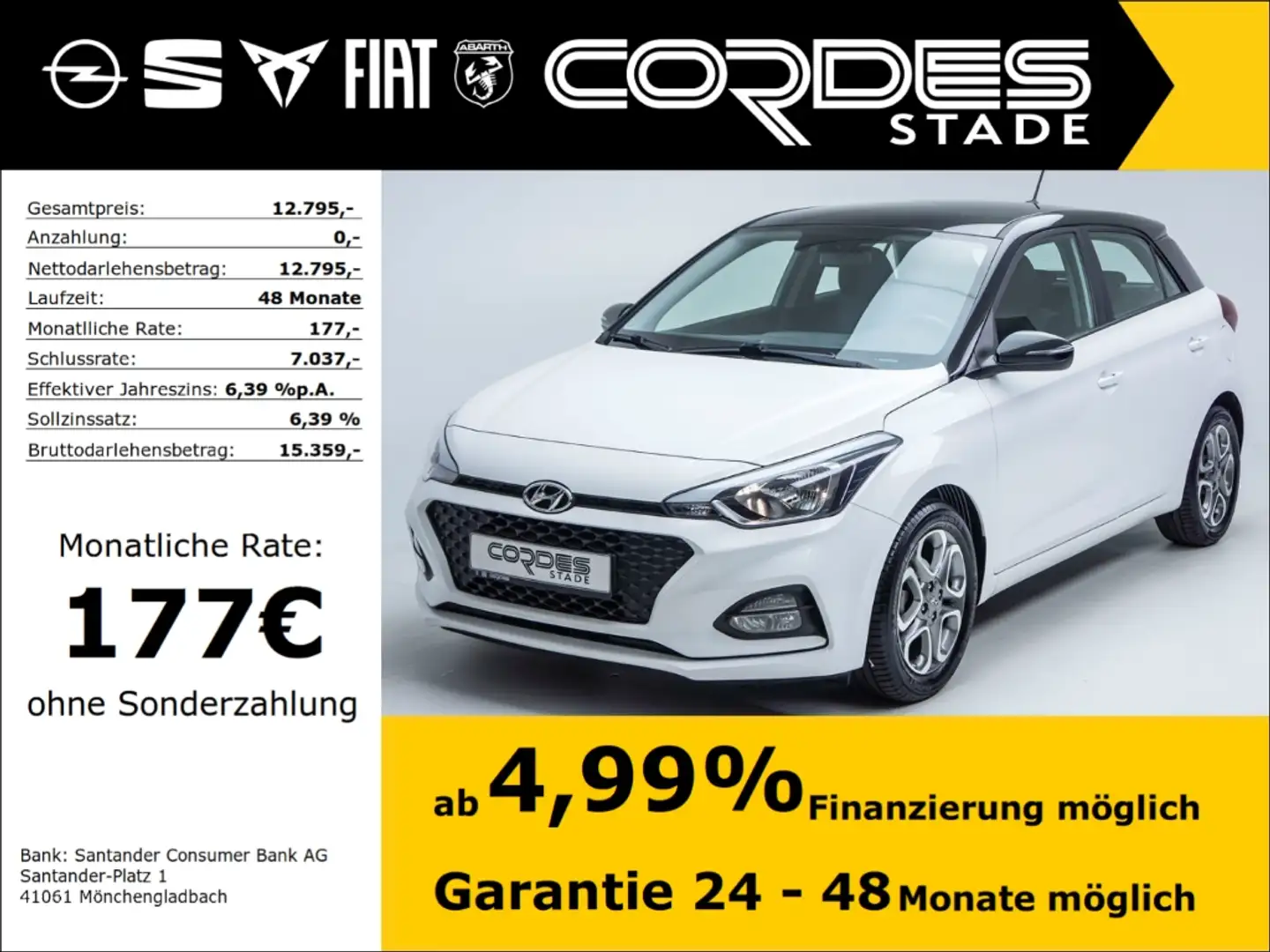 Hyundai i20 Trend 1.2 Kamera Alu PDC (71) White - 1