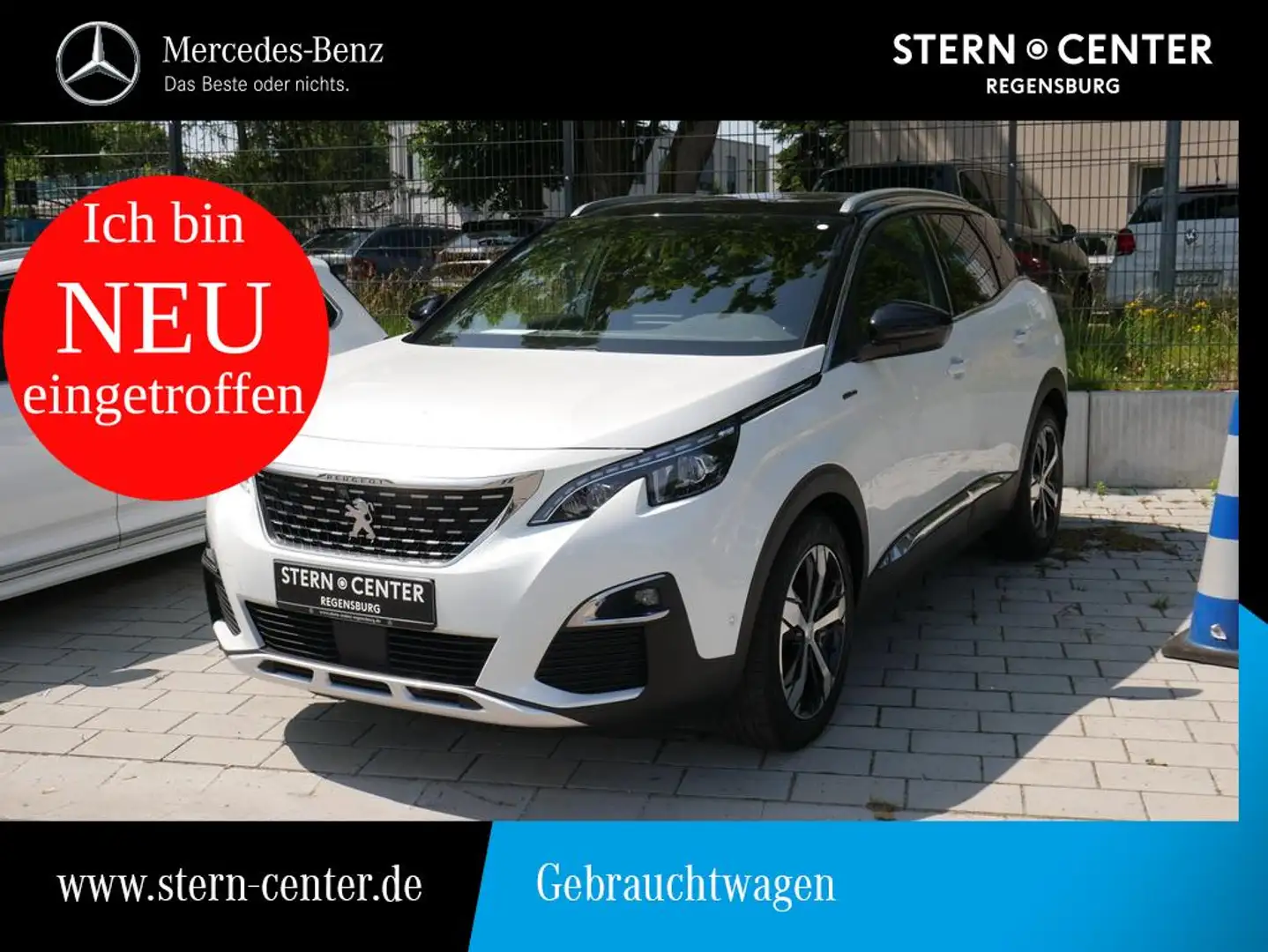 Peugeot 3008 1.2 PureTech 130 Allure EURO 6d Wide LED Blanc - 1