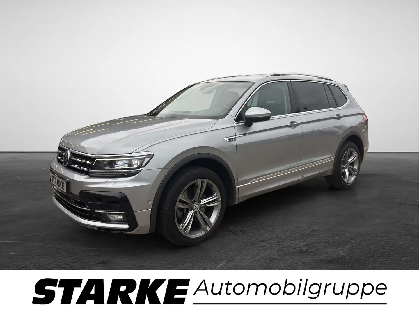 Volkswagen Tiguan Allspace 2.0 TSI DSG 4M R-Line Comfortline 7-Sitzer Silber - 1