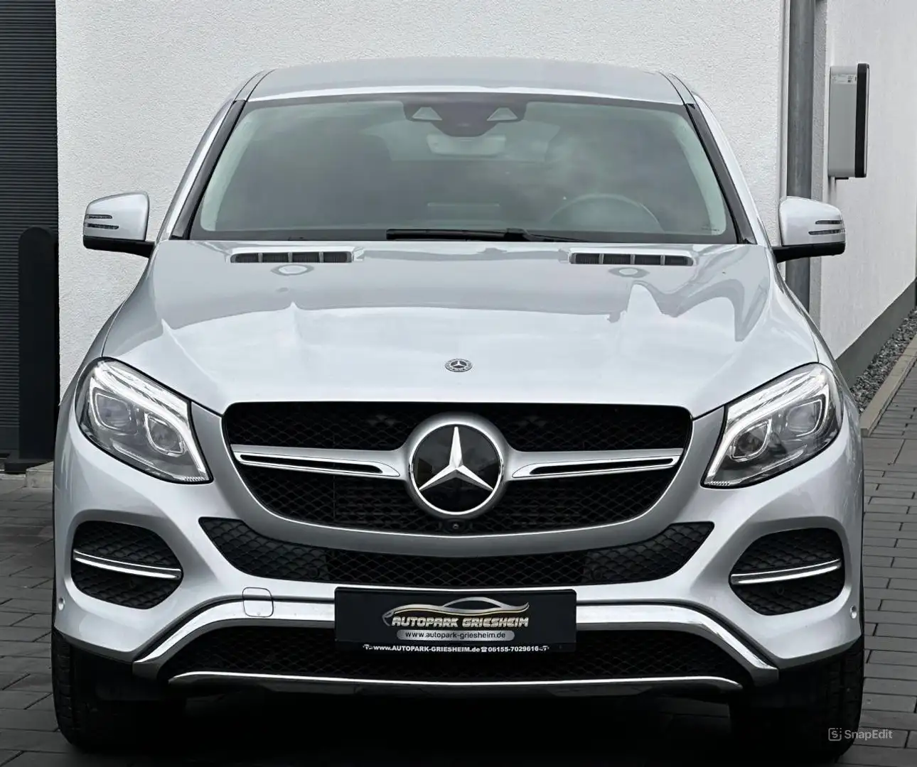 Mercedes-Benz GLE 350 d 4Matic Coupe*2HD*COMNAD*360°Distr+*LED Argent - 2