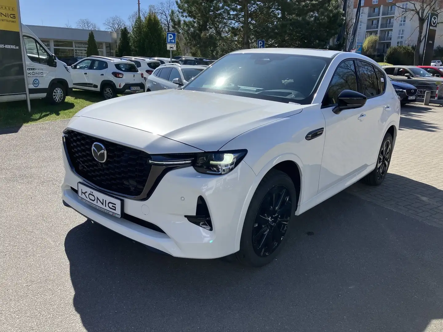 Mazda CX-60 2.5L e-SKY PHEV Homura Plus Blanc - 1