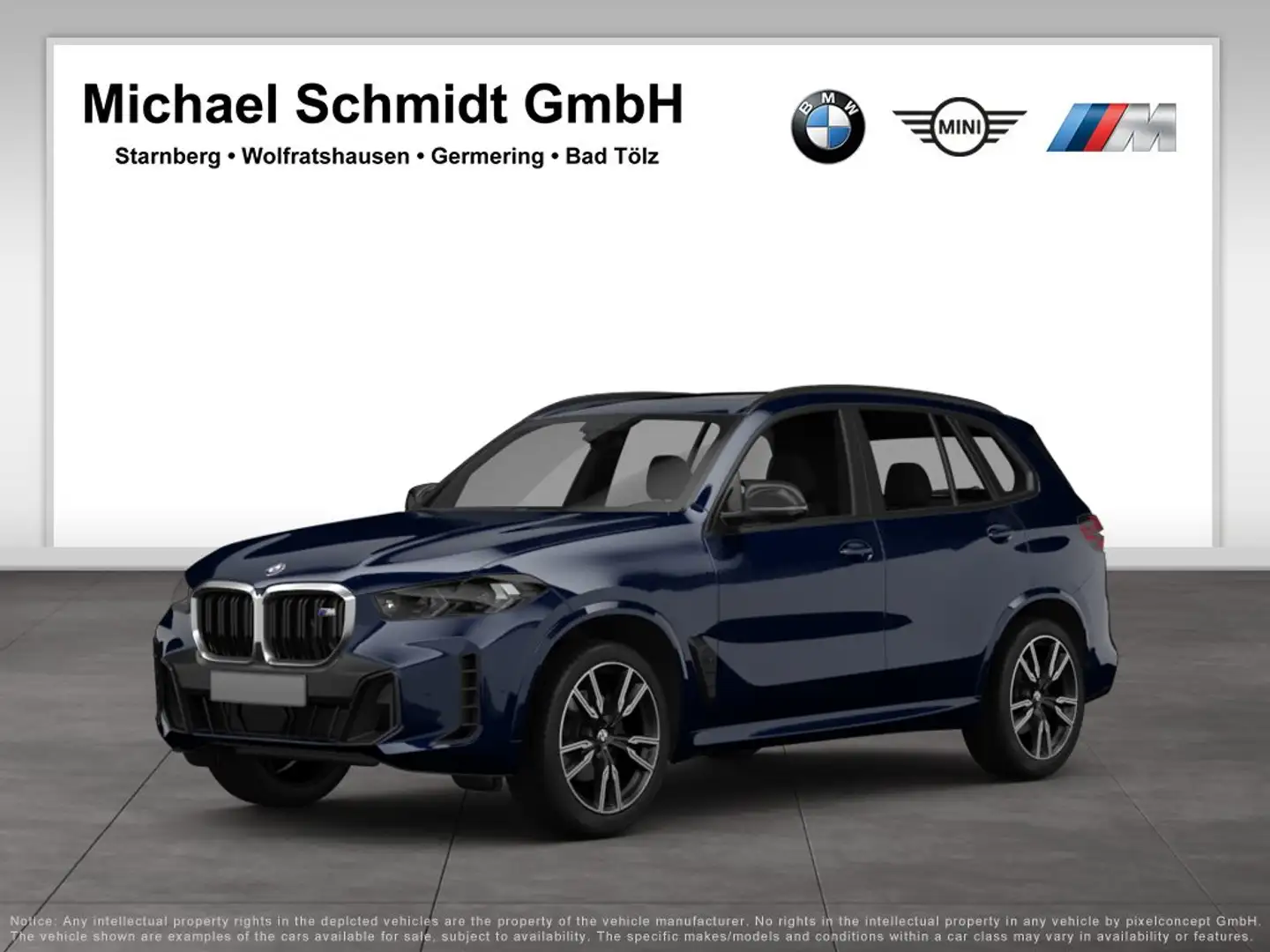 BMW X5 M60i xDrive *697€ netto o. Anz*M Sport Pro*Pano*2 Negro - 1