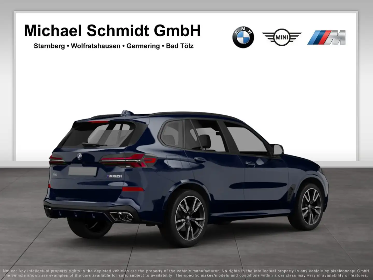 BMW X5 M60i xDrive *697€ netto o. Anz*M Sport Pro*Pano*2 Negro - 2