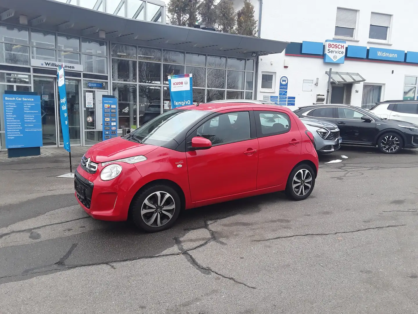 Citroen C1 Shine 5-türig, RFK AndroidAuto Klimaautom uvm.. Rot - 1