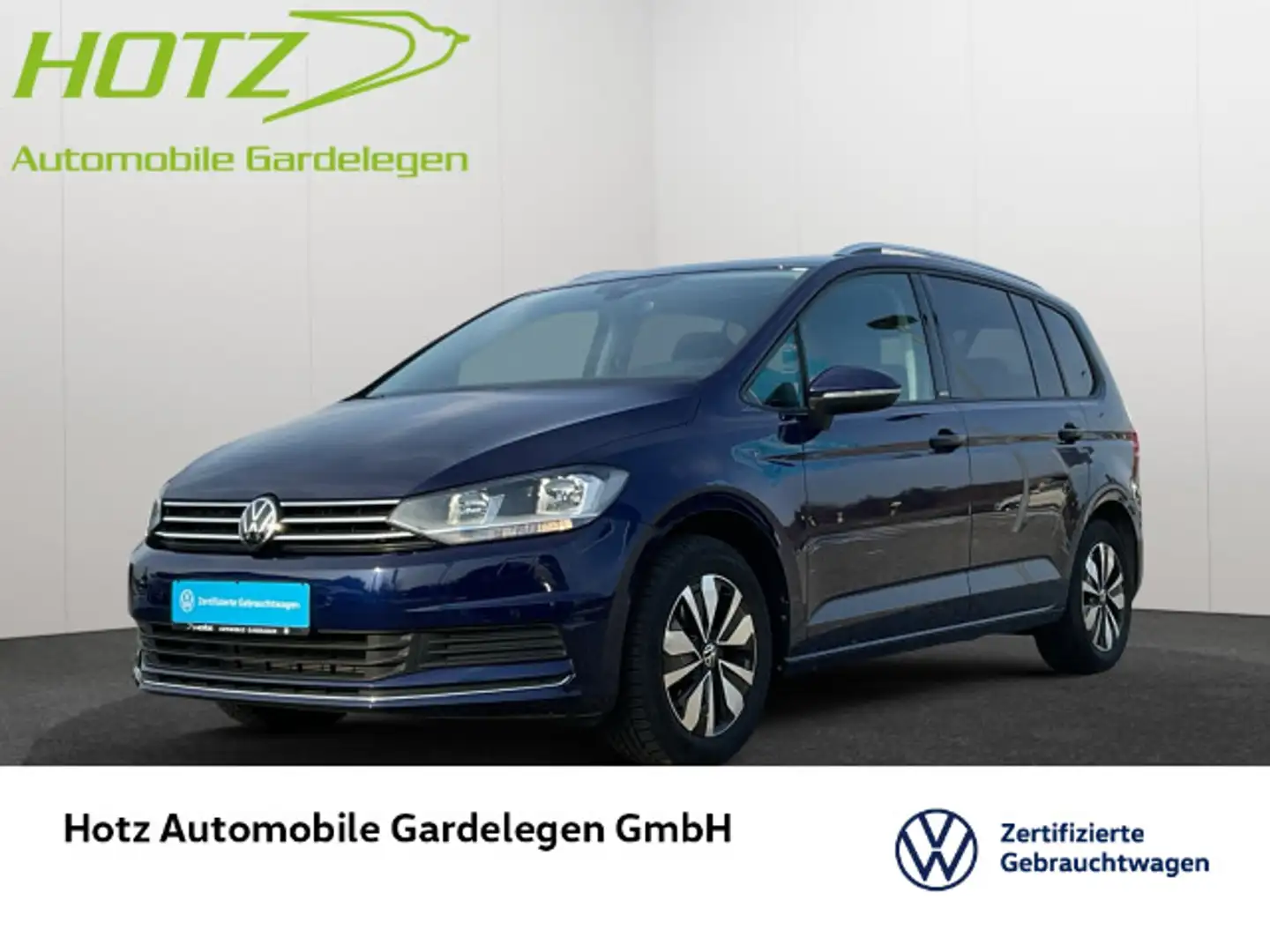 Volkswagen Touran 1.5 TSI DSG 7Sitzer Move PANO/ACC/APP Modrá - 1