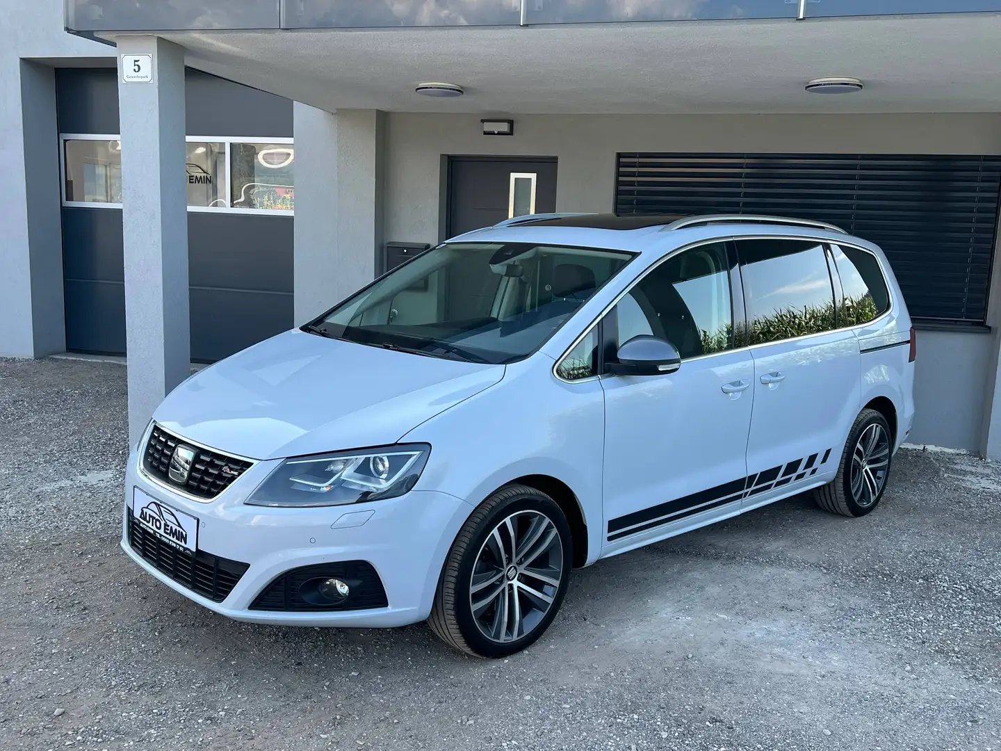 SEAT Alhambra FR 2,0 TDI DSG 4WD *ALLRAD* Weiß - 2