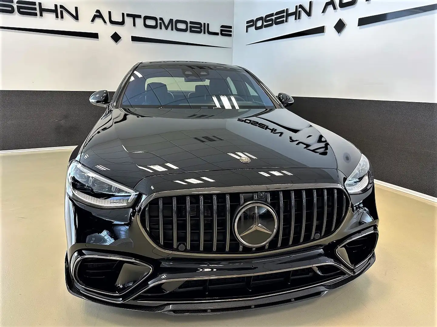 Mercedes-Benz S 63 AMG E-Perf. 4M+ Lang TV 4D 4-Seats D7G Carbon Negro - 2