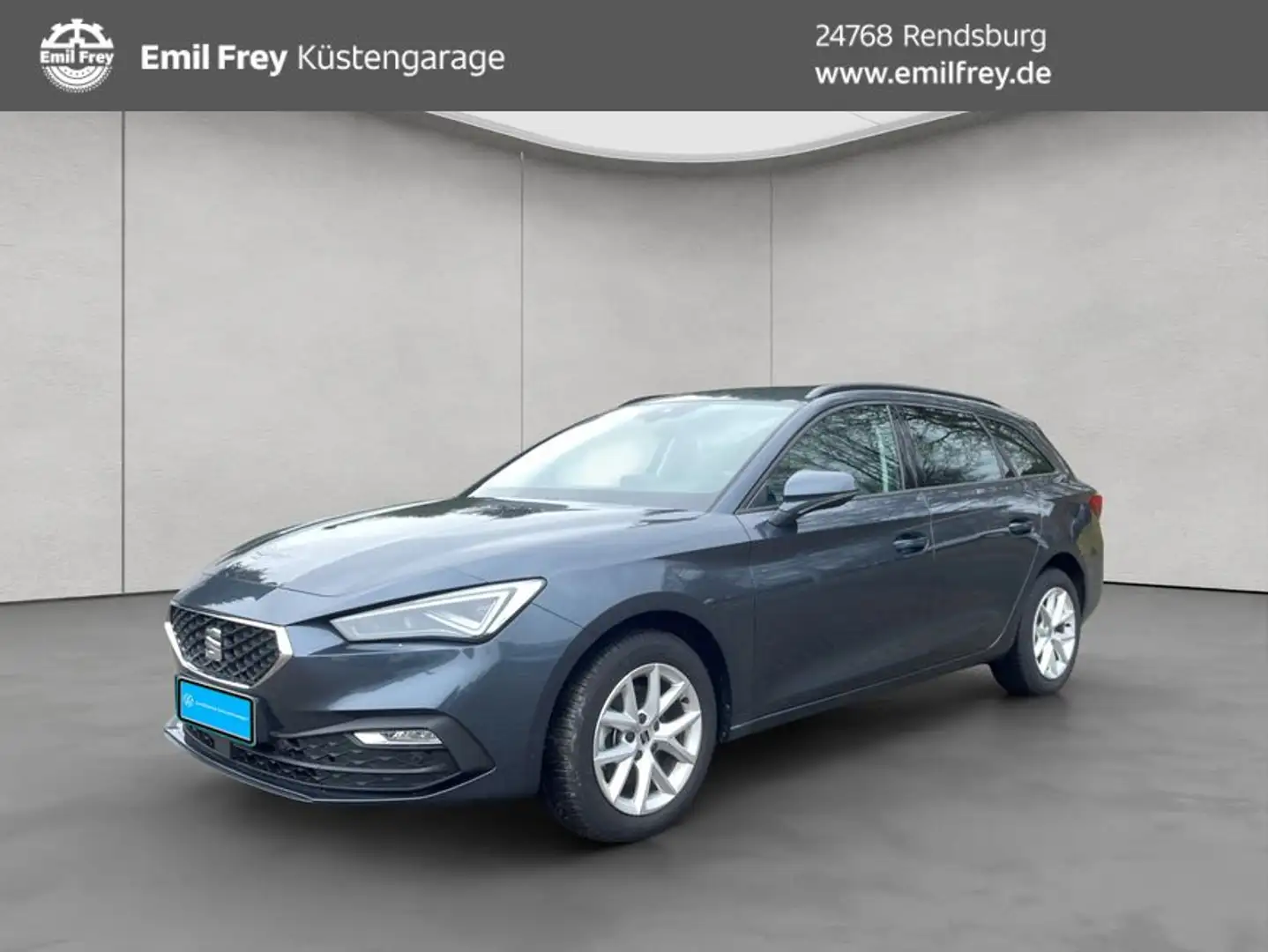 SEAT Leon Sportstourer 1.5 eTSI DSG Style NAVI ACC GJ Schwarz - 1