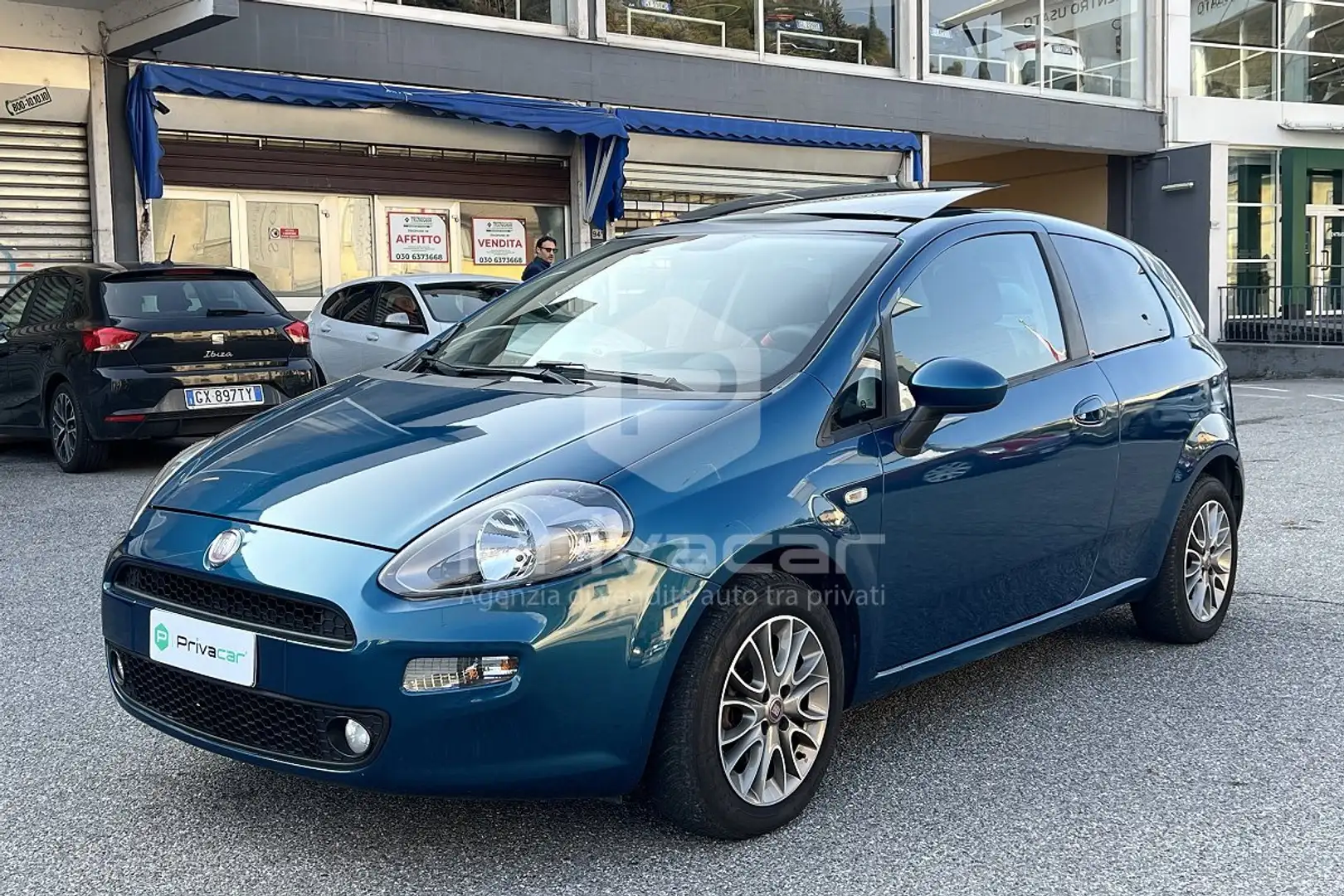 Fiat Punto Punto 1.2 8V 3 porte Lounge Blu/Azzurro - 1