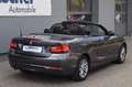 BMW 218 i Cabrio AdvantageNavi,Volleder,Parks,V&H,,,, Gris - thumbnail 2