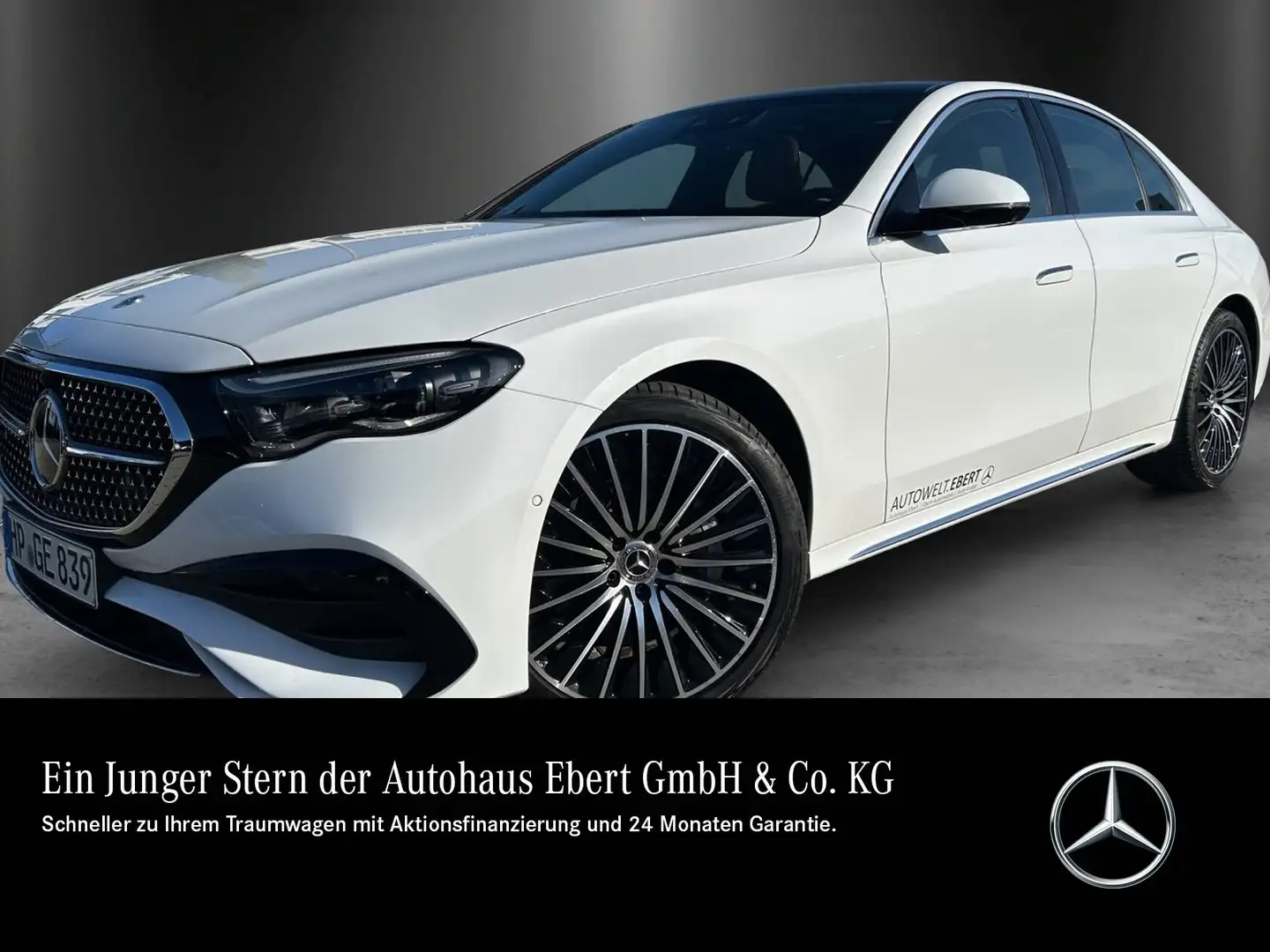 Mercedes-Benz E 450 d 4M Lim AMG Superscreen AHK Standhzg 20" Blanc - 1