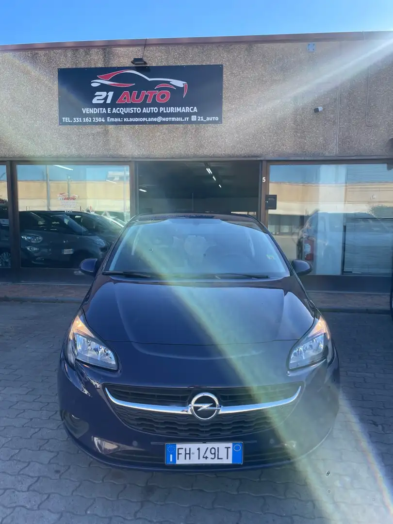 Opel Corsa 1.4 90CV GPL Tech Coupé Innovation Bleu - 1