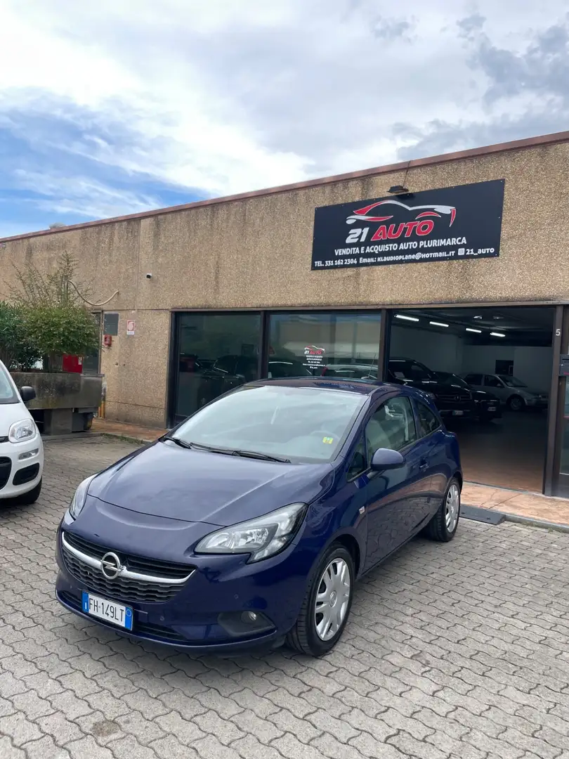 Opel Corsa 1.4 90CV GPL Tech Coupé Innovation Bleu - 1