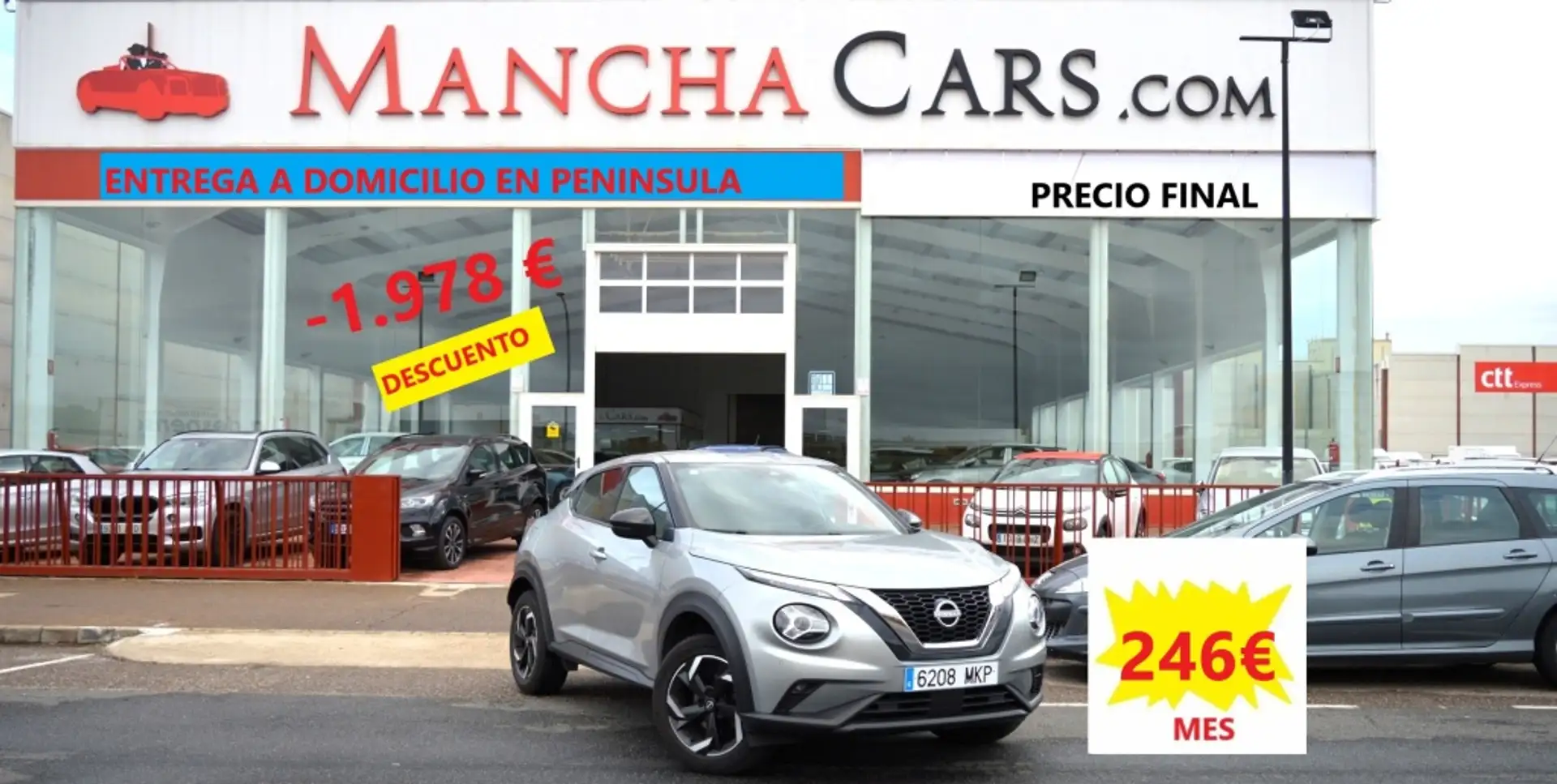 Nissan Juke 1.0 DIG-T N-Connecta 4x2 114 Gris - 1