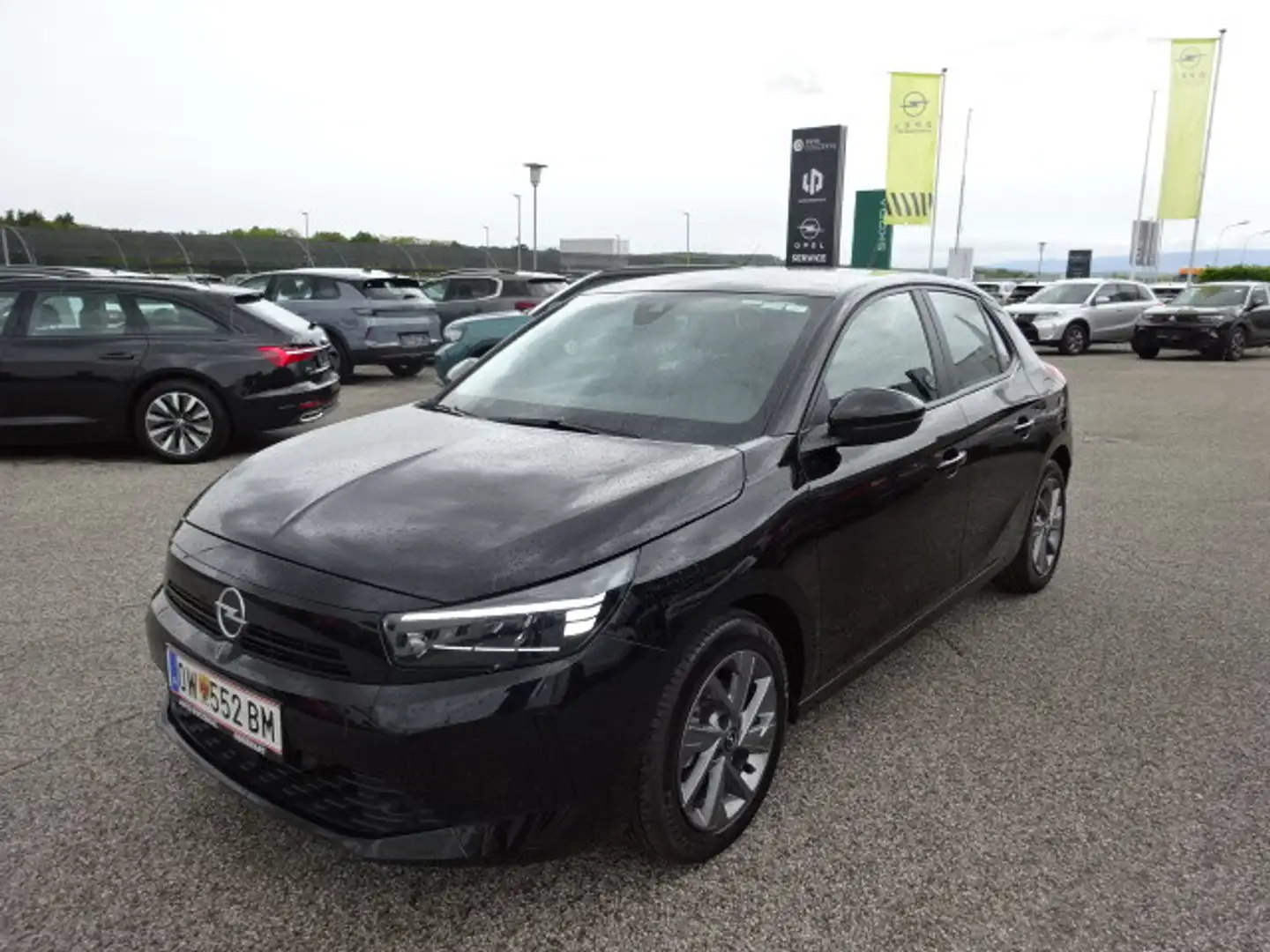 Opel Corsa 1,2 Euro 6.4 Edition Schwarz - 2
