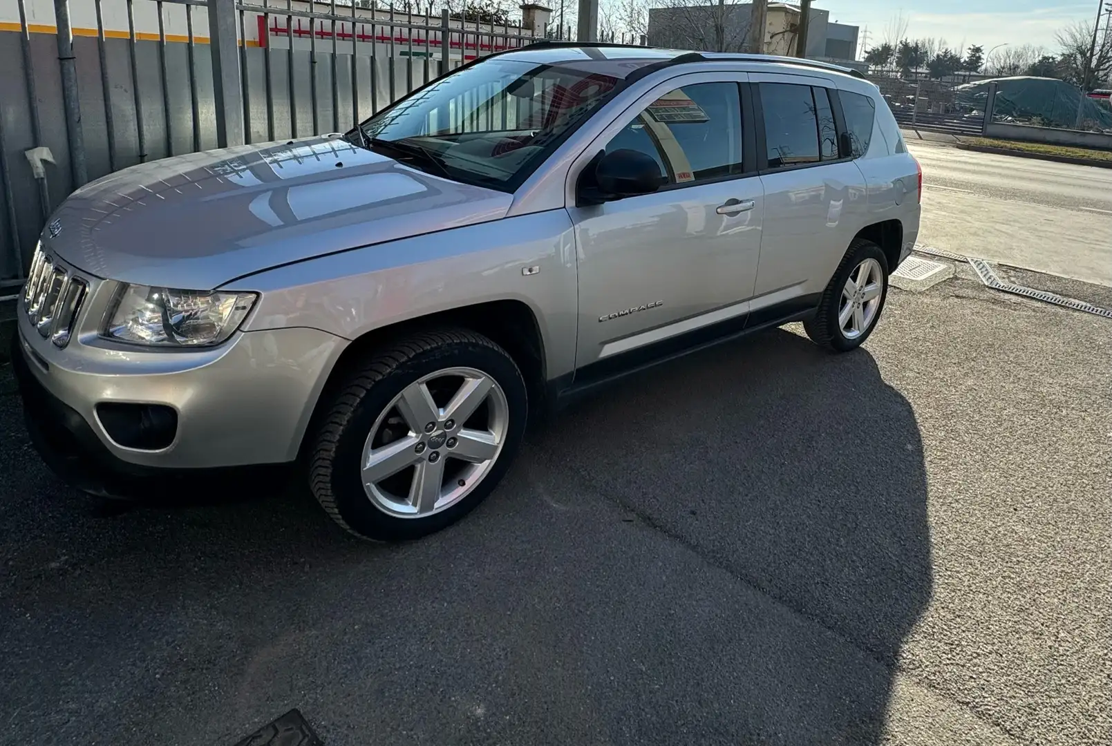 Jeep Compass 2.2 crd Limited 4wd 163cv Argent - 1