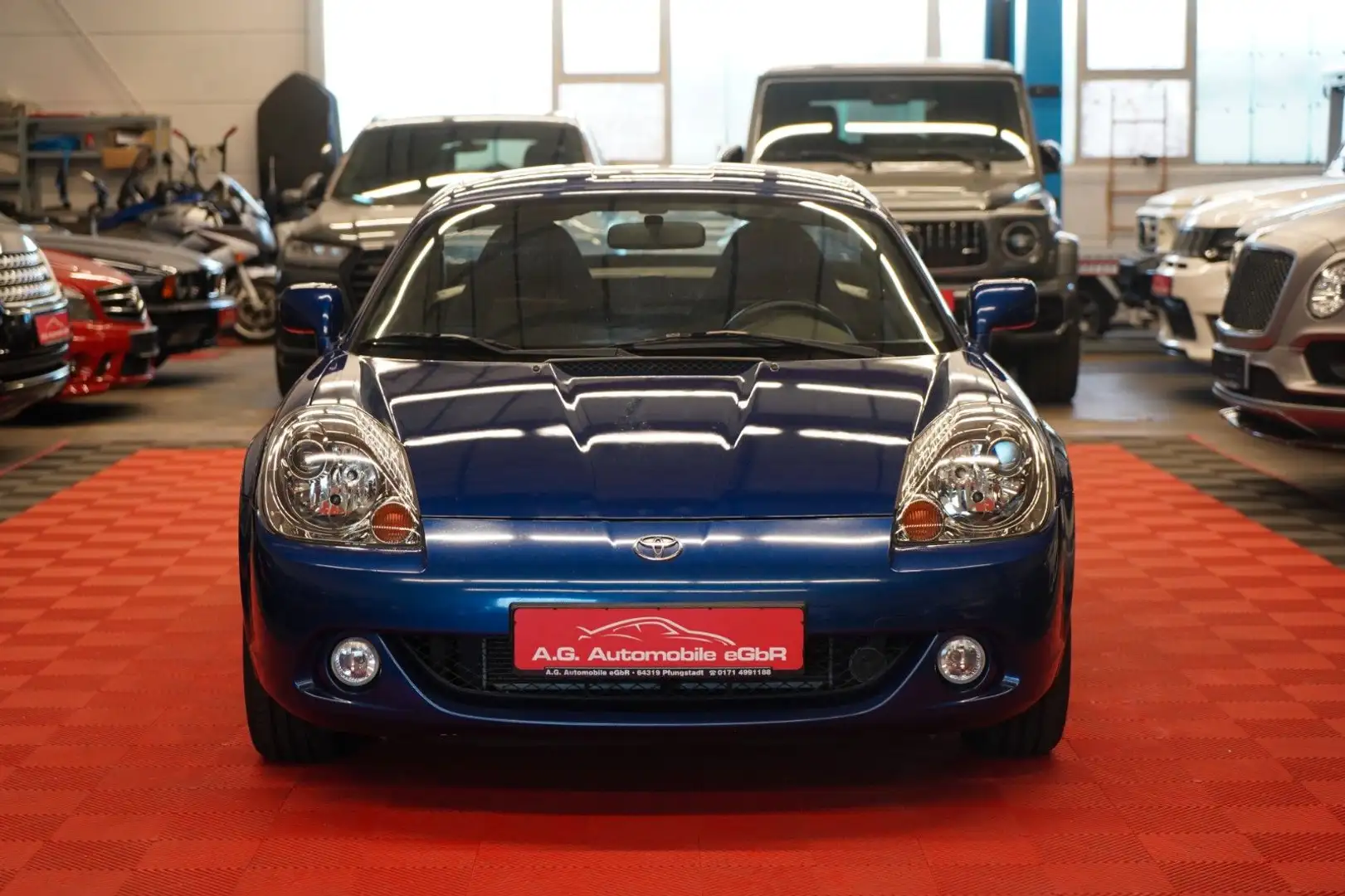 Toyota MR 2 Roadster SMT 1.8 Aut*1Hand*Hardtop* Blau - 2