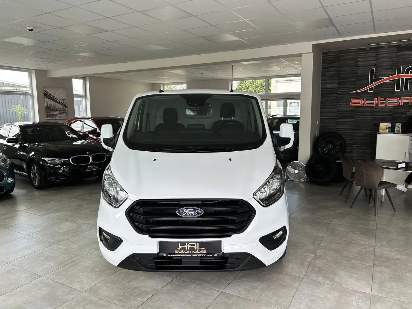 Ford Transit Custom 280L1Trend/Automatik/Navi/Kamera/1Hand Blanc - 2