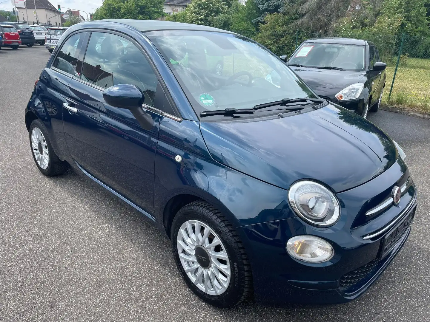Fiat 500C Lounge Blau - 2
