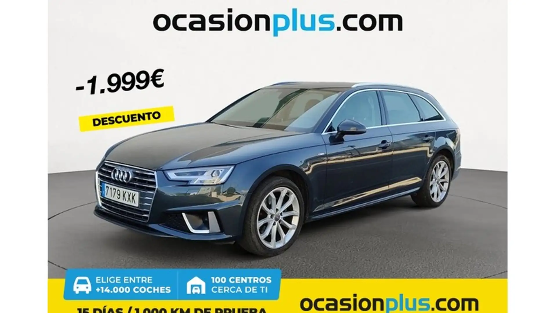 Audi A4 Avant 35 TDI S line S tronic 110kW Gris - 1