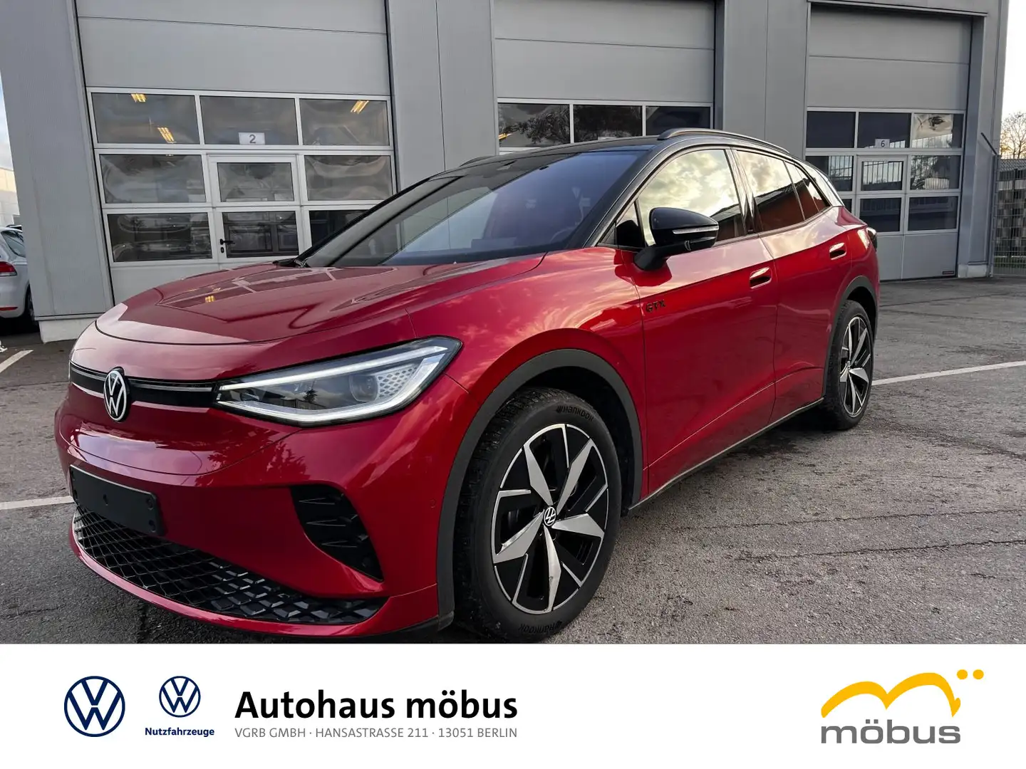 Volkswagen ID.4 GTX 4M*DSG*IQ.DRIVE*AHK*NAV*RFK*APP*IQ.LIGH Rot - 2