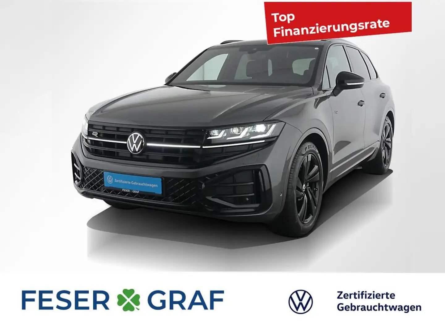 Volkswagen Touareg Touareg 3.0 TDI R-Line BlackStyle Grau - 1