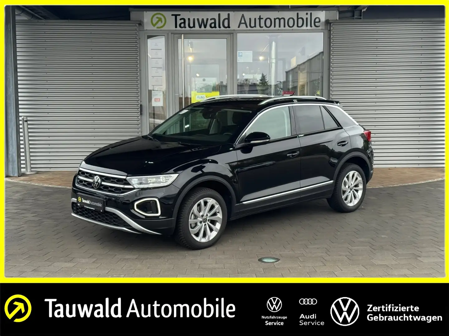 Volkswagen T-Roc 1.5 TSI DSG Style/AHK/LED/SHZ/ALLSEASON Noir - 1