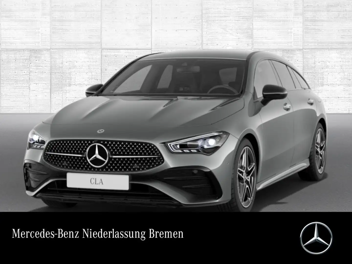 Mercedes-Benz CLA 250 4M AMG+NIGHT+360°+MULTIBEAM+BURMESTER+8G Grau - 1