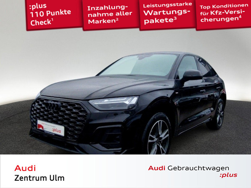 Audi Q5 S-Line Black 50TDI qu AHK HuD LEDER