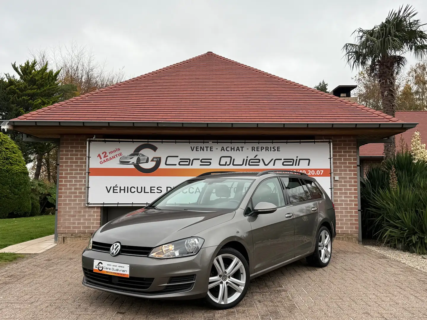 Volkswagen Golf 1.6 CR TDi / GPS / CLIM.AUTO./ATT.REM./GARANTI 1AN Gris - 1
