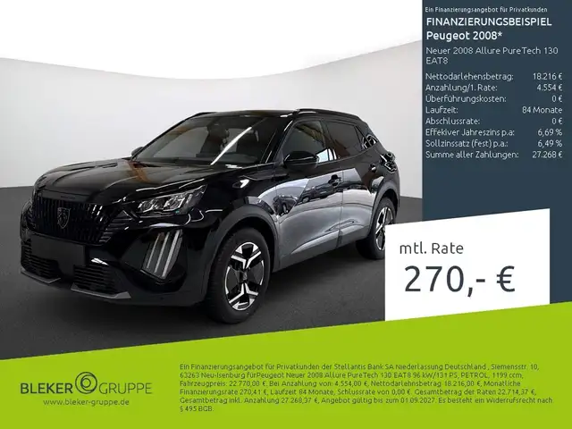 2024 Peugeot 2008 in Black for sale