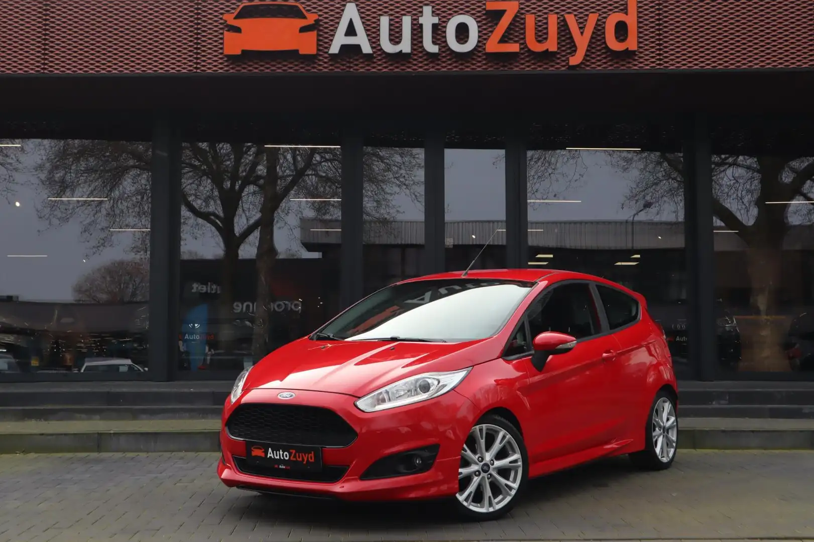 Ford Fiesta 1.0 EcoBoost ST-Line 125pk Clima / Bluetooth / Son Rood - 1