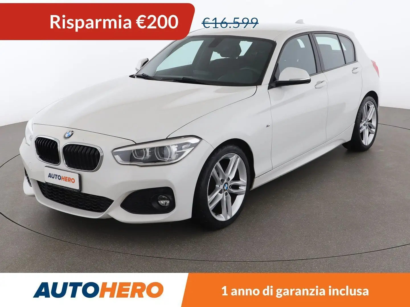 BMW 118 118i Msport Bianco - 1