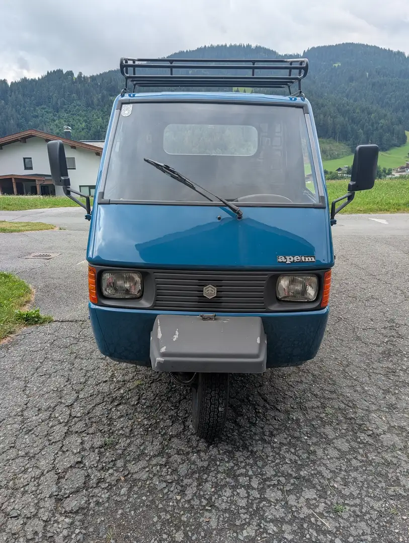 Piaggio Ape TM 703V Lenkrad Blau - 1