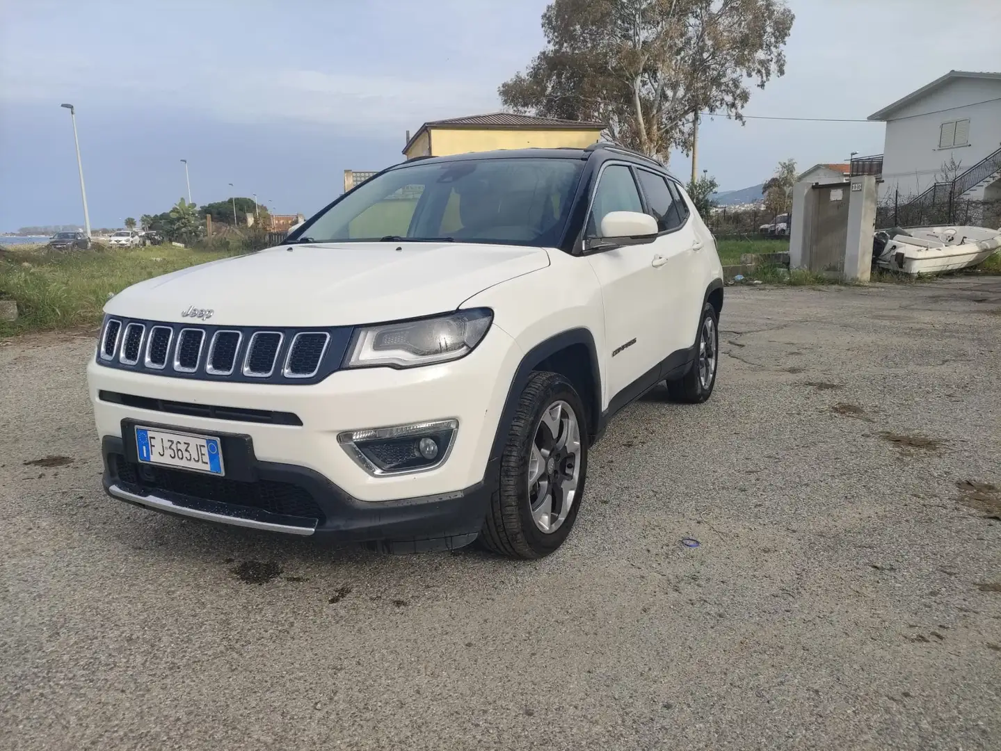 Jeep Compass Compass II  2.0 LIMITED 4wd 140cv auto Blanc - 1