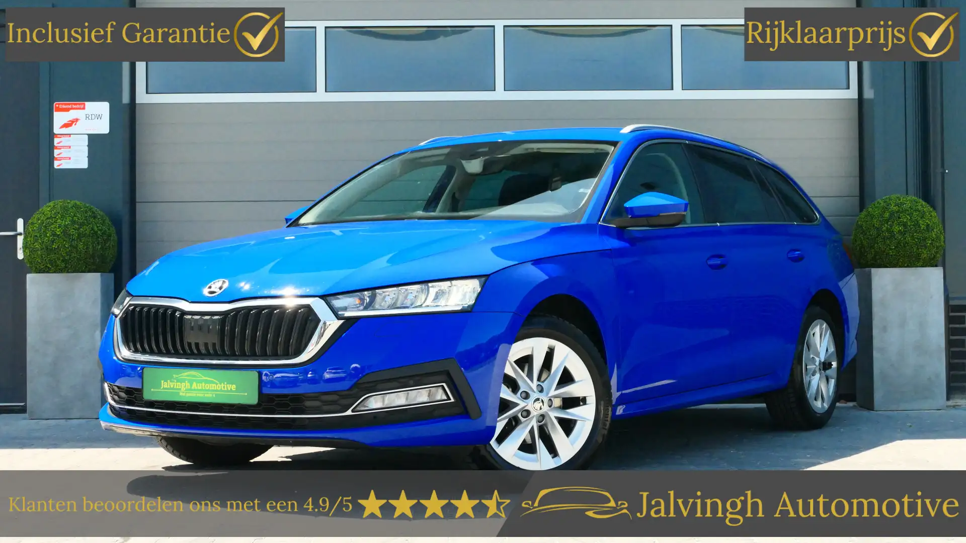 Skoda Octavia Combi 1.0 TSI |ACC|Lane assist|Camera|Vol opties! Blauw - 1