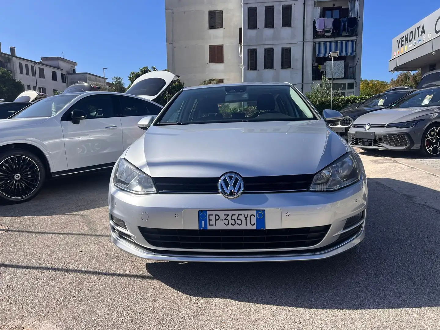 Volkswagen Golf VII 1.4 tsi Highline 140cv NAVI CLIMA CERCHI Argento - 2