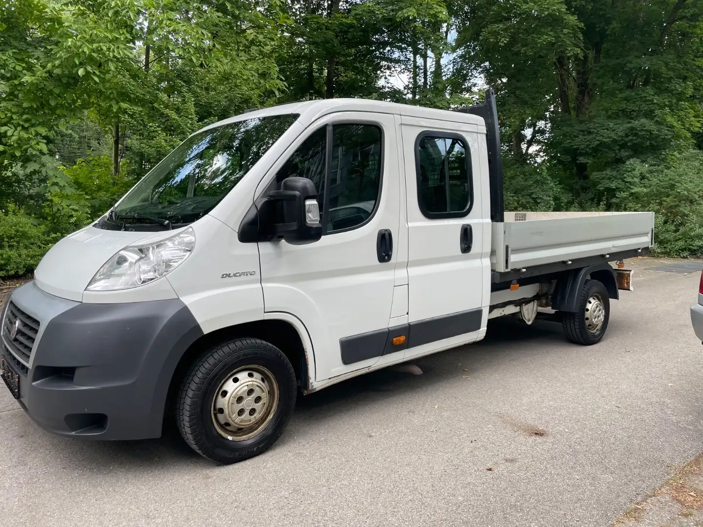 Fiat Ducato Pritsche Doppelk. 35 130  L4 Weiß - 1
