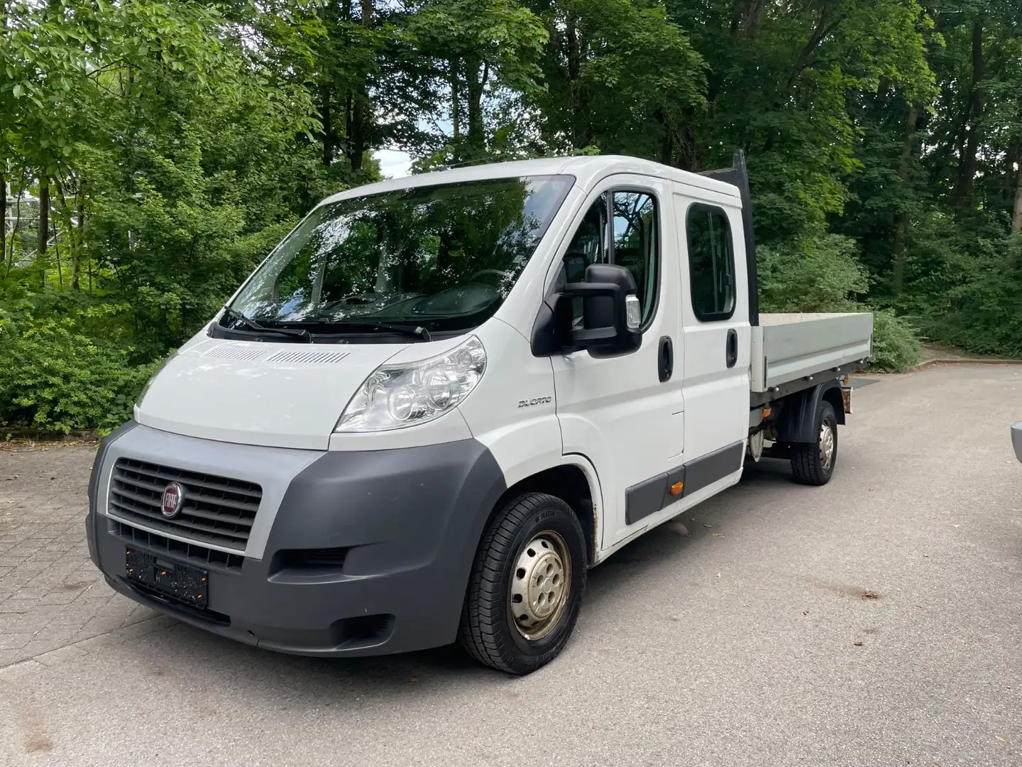 Fiat Ducato Pritsche Doppelk. 35 130  L4 Weiß - 2