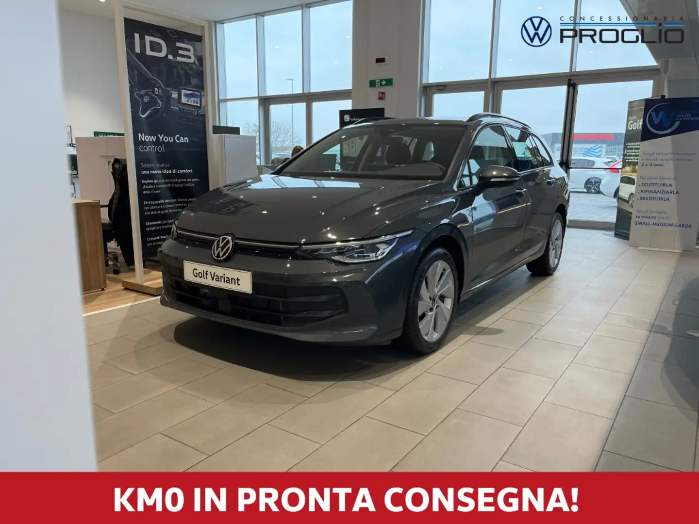 Volkswagen Golf Nuova Golf Variant Life 1.5 eTSI ACT 85 kW (115 CV Grigio - 1