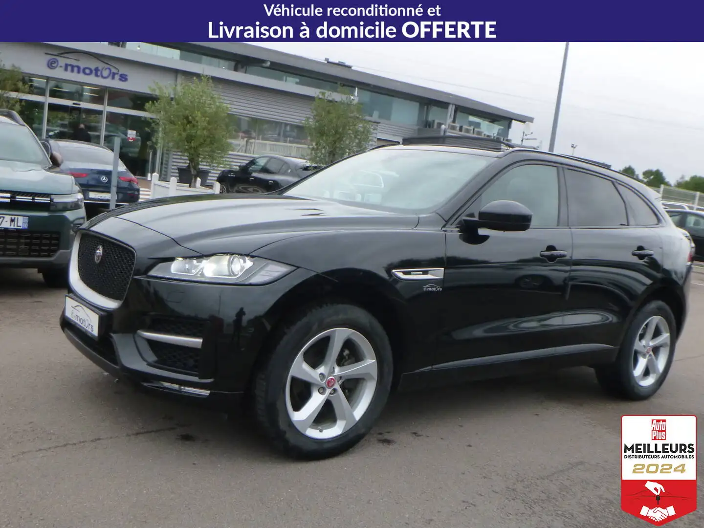 Jaguar F-Pace 2.0 D - 180 ch AWD BVA8 - R-Sport Blanc - 1