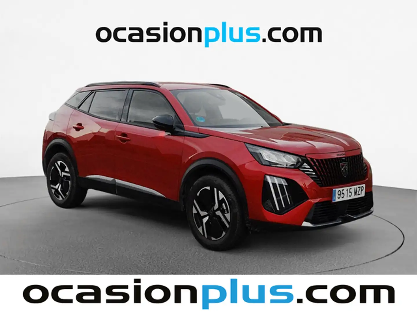 Peugeot 2008 Hybrid 136 Allure eDCS6 Rouge - 2