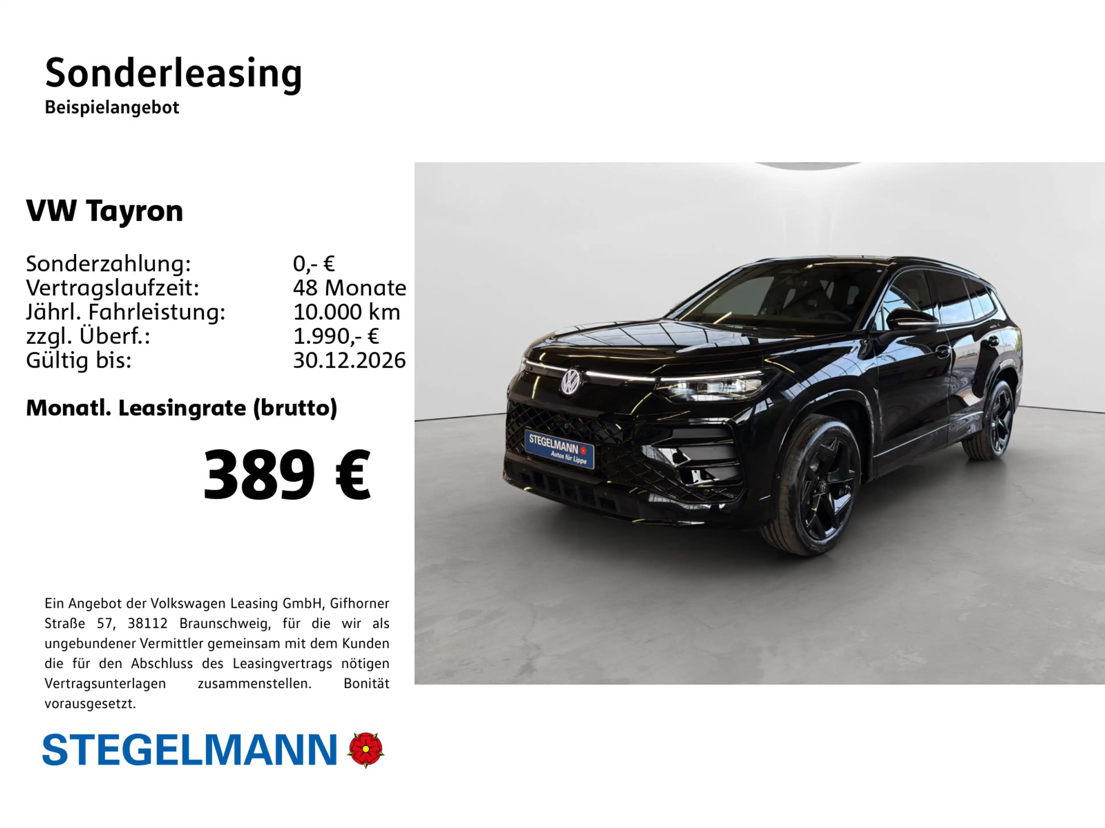 Volkswagen Tayron 2,0 l TDI 7-Gang-DSG R-Line