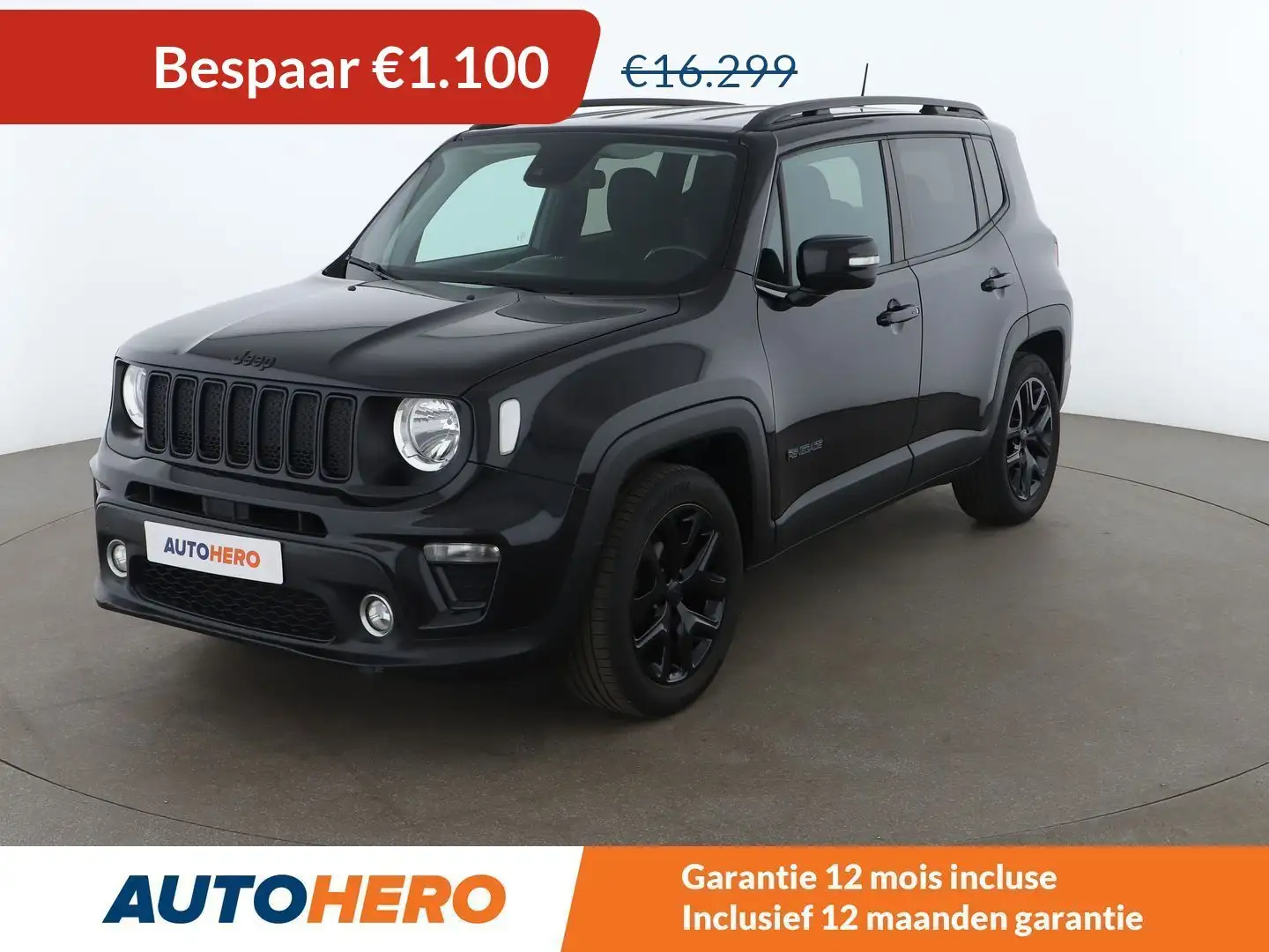 Jeep Renegade 1.0 TGDi Longitude 4x2 Schwarz - 1