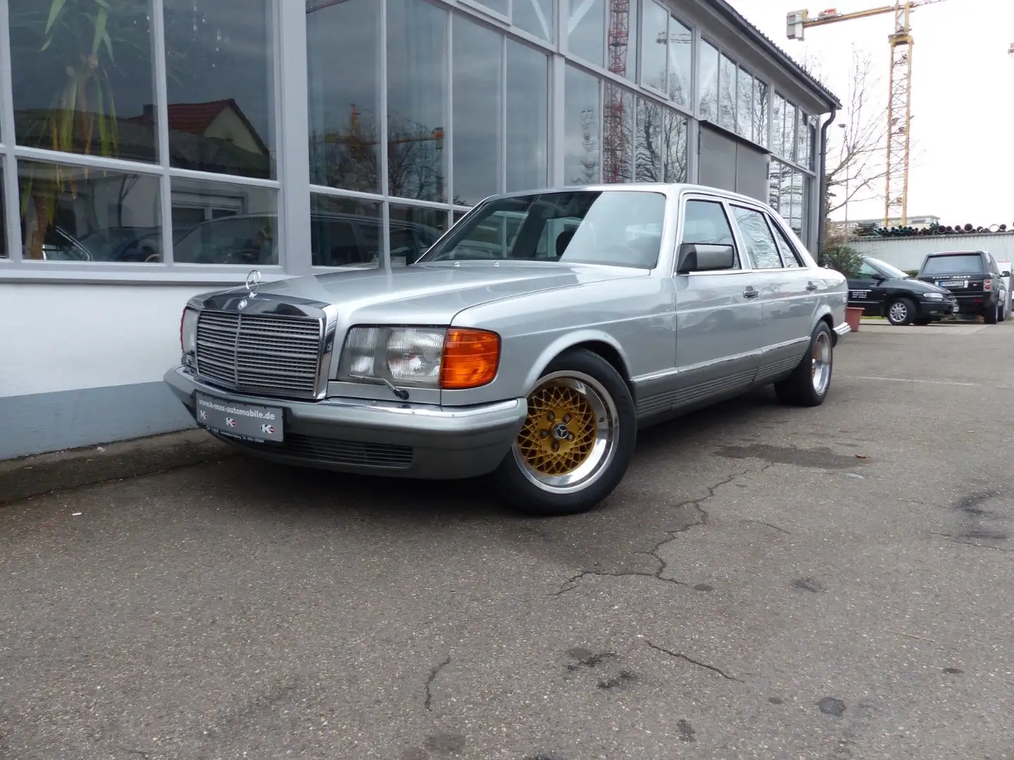 Mercedes-Benz 380 SEL*Klimaanlage*Schiebedach*Leder* Argintiu - 1